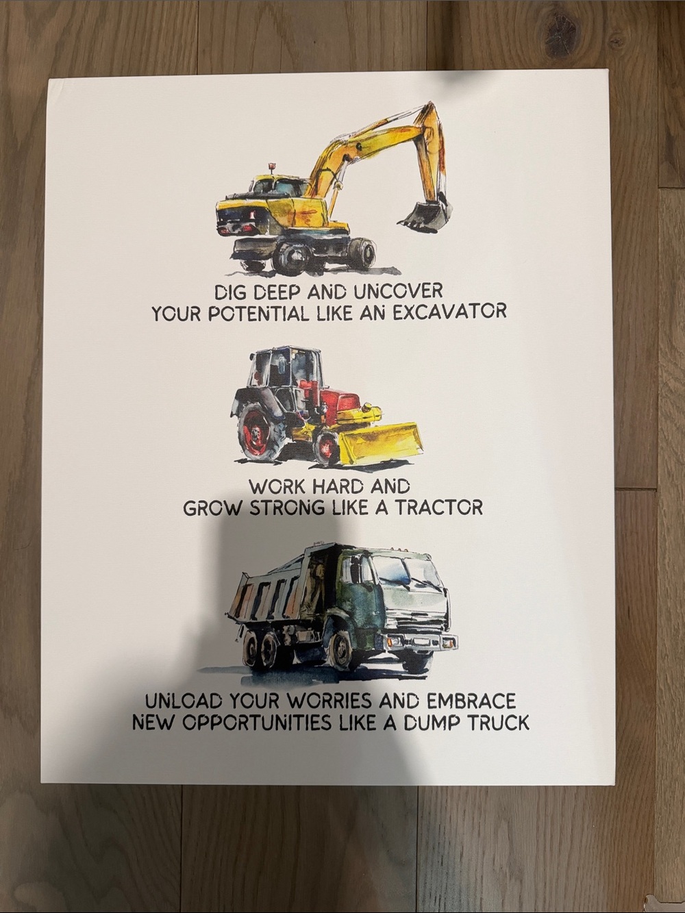 Construction Theme Wall Art